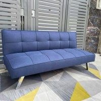 Sofa bed xanh bố ໂຊຟາເບດ ສີຟ້າຜ້າແຄນວາສ