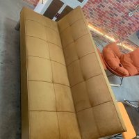 Sofa bed nâu nhung ໂຊຟາເບດ ນ້ຳຕານຜ້າກຳມະຫຍີ່