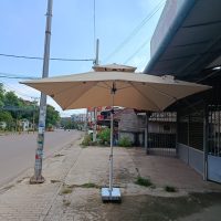 Ô quay nâu nhạt ຮົ່ມມືໝຸນສີນ້ຳຕານອ່ອນ