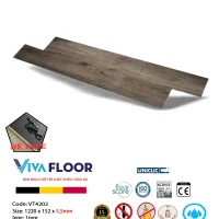 VivaFloor SPC 5,5mm V4202 ພື້ນຢາງລະບົບລັອກ