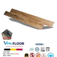 VivaFloor SPC 5,5mm V406 ພື້ນຢາງລະບົບລັອກ