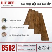 BlueEngel SPC 5mm B582 ພື້ນຢາງລະບົບລັອກ