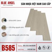 BlueEngel SPC 5mm B585 ພື້ນຢາງລະບົບລັອກ