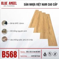 BlueEngel SPC 5mm B568 ພື້ນຢາງລະບົບລັອກ