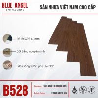 BlueEngel SPC 5mm B528 ພື້ນຢາງລະບົບລັອກ