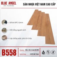 BlueEngel SPC 5mm B558 ພື້ນຢາງລະບົບລັອກ
